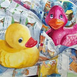 Rubber Duckies - two available prints
